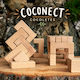 Coconect-Bauklötze Cocoletes aus Holz für Kinder ab 6 Jahren, 32 Stück