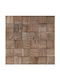 3D Wall Panels Solid Wood Beige 30x30x2 cm 11 pcs