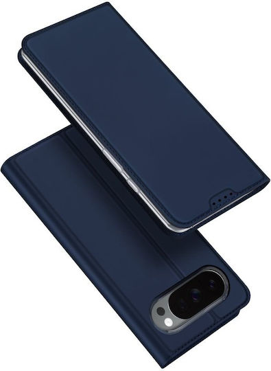 Dux Ducis Skin Wallet din Piele / Silicon Albastru (Google Pixel 11)