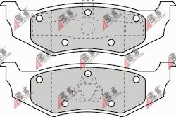 Hintere Bremsbeläge Chrysler Voyager 00 300m 04 Dodge Caravan 00 Neon 00 5011630aa Hintere Bremsbeläge Chrysler Voyager 00 300m 04 Dodge Caravan 00 Neon 00 5011630aa