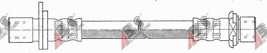 Toyota Carina E 92-97 Pt Flexible Bremsleitung 9008094016