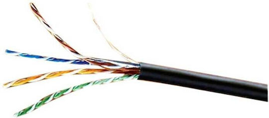 Belden U/UTP Cat.5e (Gigabit) Ethernet Network Cable 152.4m Black