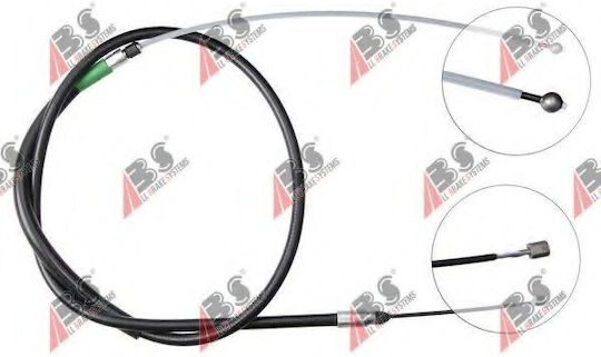 Cablu de frână de mână BMW 5 E60 03-10 Stânga Spate 34406761097
