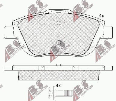 Brake Pads Citroen C3 Picasso 09 Front 425431