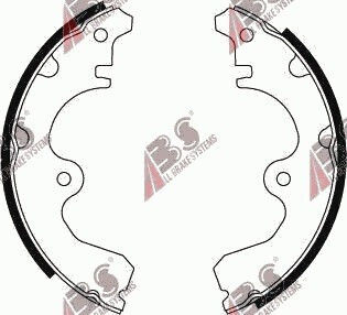 Спирачни челюсти Toyota Starlet 84-90 0449510070