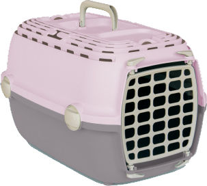 Stefanplast Horizon Транспортна Клетка За Куче Розова 48x32x30cm