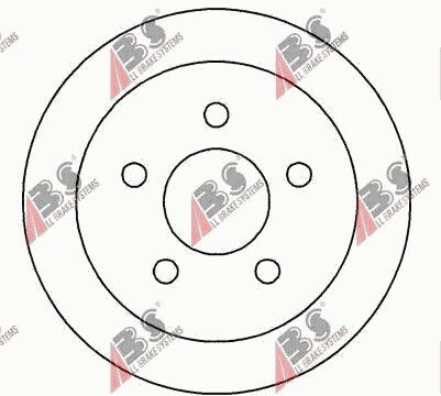 Bremsscheibe Opel Sintra 96-99 Hinten 0569107