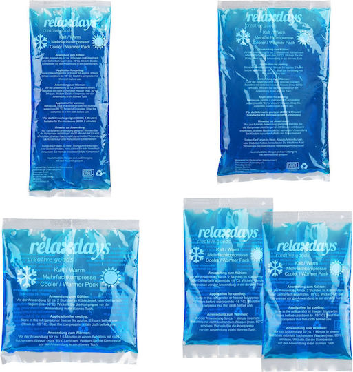 Relaxdays Επίθεμα Gel Κρυοθεραπείας/Θερμοθεραπείας Γενικής Χρήσης 5τμχ
