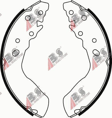 Brake Shoes Suzuki Vitara 95-00 5320077810