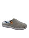 Anatomische Hausschuhe mit Fell Beige