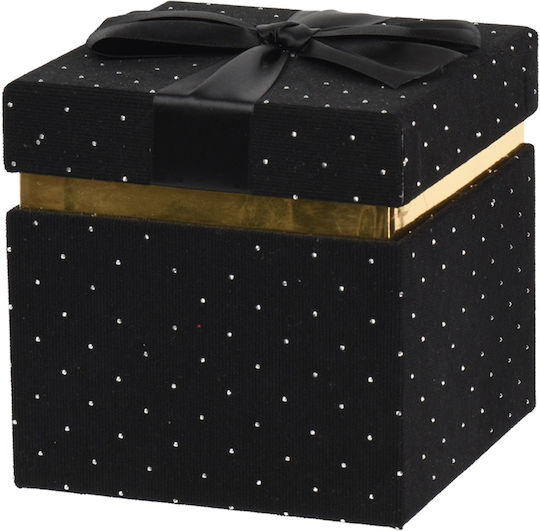 Kaemingk Кутия за подарък Черна 12.5x14.5x12.5 см