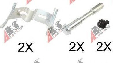 Zest Brake Pad Installation Kit Vw Touareg Front 7l0698269a