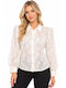 Long Sleeve Women's Shirt White WG-FY-9248-27SH-White
