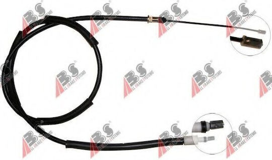 Handbremsseil Peugeot 306 93-01 Hinten Rechts 4745a2