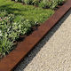 Garden Edging Profiles 2 Pcs 100 x 20 x 5 cm 8012932 Rusted