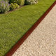 Garden Edging Profiles 2 Pcs 100 x 5 x 5 cm 8013008 Rusted