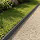 Garden Fence Cover Profiles 20 Pcs 100 x 5 x 5 cm Steel Anthracite 8012998 Anthracite