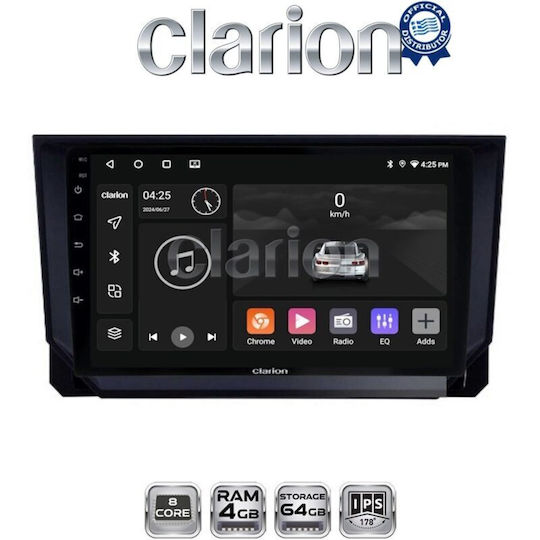 Clarion GL53391 OEM-Multimedia-Autoradio 9 Zoll CarPlay Android Auto BT GPS Wi-Fi GPRS