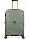 Discovery Medium Khaki Travel Suitcase 65 cm High