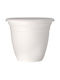 Lumarko Plastic Flower Pot White 50x50 cm
