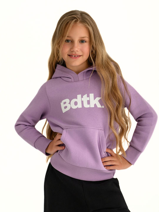 BodyTalk Kids Hoodie with Pockets Purple