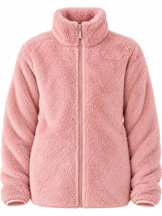 Noidinotte Παιδική Ρόμπα Χειμωνιάτικη Fleece Ροζ