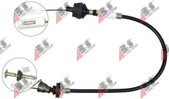 Clutch Cable Peugeot 206 98-02 1.9d 2150x4