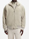 Sw_teddy Fz Jachetă Bărbătească din Fleece Bej