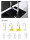 Higold Grey Countertop Kitchen Faucet