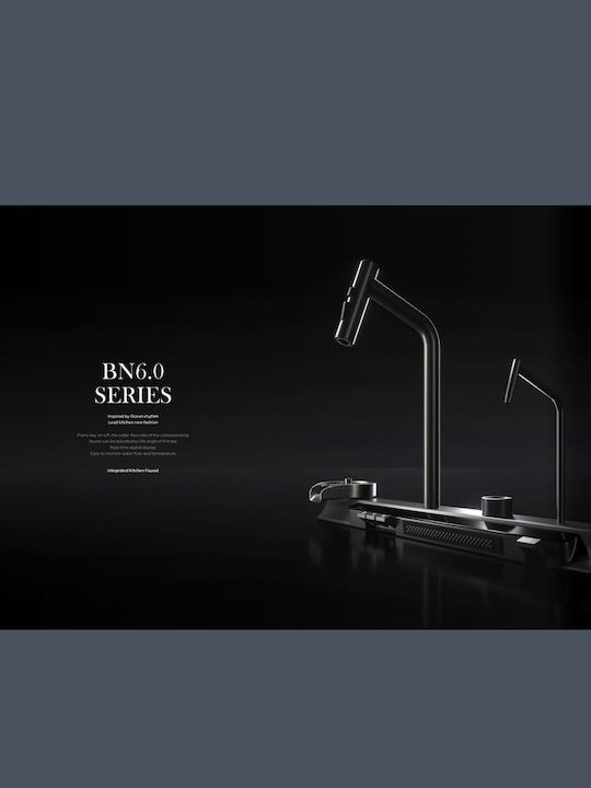 Higold Grey Countertop Kitchen Faucet