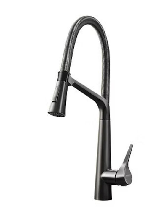 Higold Grey Countertop Kitchen Faucet
