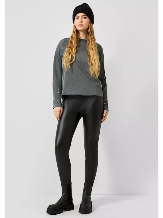 Schwarze Leggings für Damen für den Alltag