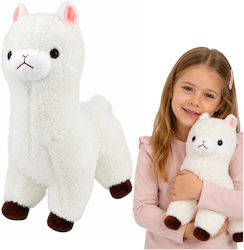 Lean Toys Alpaka Lama Plüschtier für Kinder ab 3 Jahren 38 cm