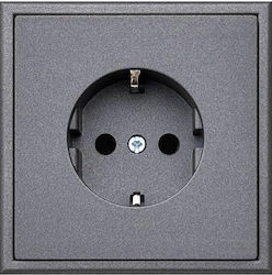 Liregus Single Walled Power Socket Black Liregus Single Walled Power Socket Black