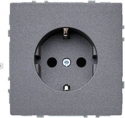 Liregus Single Walled Power Socket Black Liregus Single Walled Power Socket Black