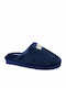 Men's Slippers With Fur Blue