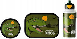 Mepal Campus Plastic Kids' Dinner Set Dinosaurs...