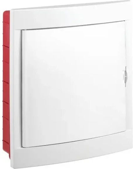 Viko Recessed Electrical Panel, 2 Rows, 12 Modules