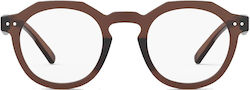 Izipizi Lesebrille +2,00 in Braun