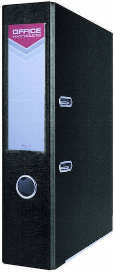 Ringordner Office Products Officer-10 A4/75 mm Schwarz