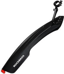 Rockbros Dnb8001 Apărătoare de Noroi cu Lumină LED Roșie Neagră Outlet 5907769314377-pow