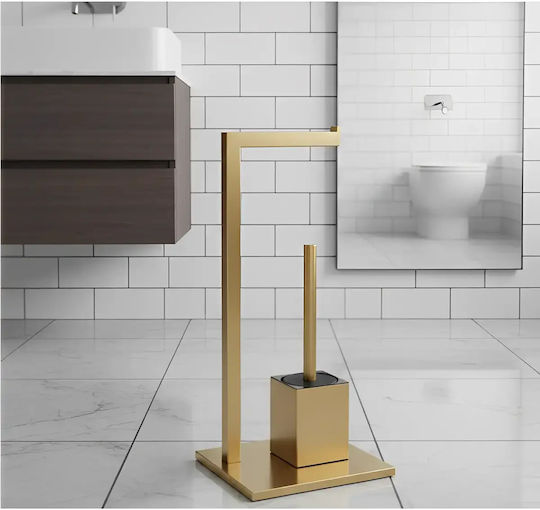 Set de Accesorii de Baie din Inox Auriu