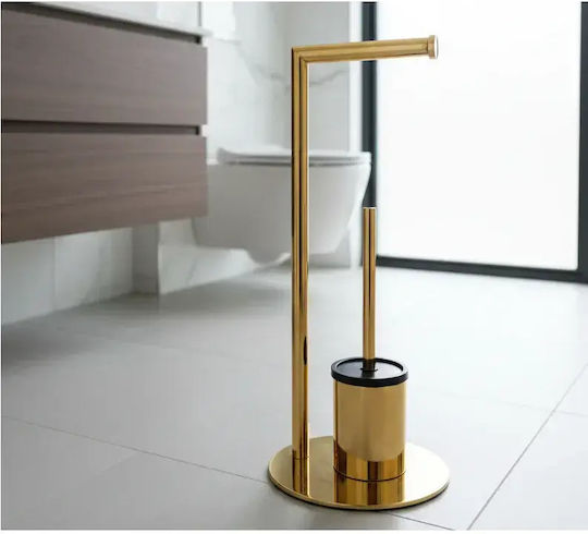Set de Accesorii de Baie din Inox Auriu