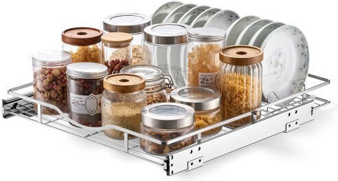 Vevor Настолна стойка Inox 50x53.5 см Сребриста