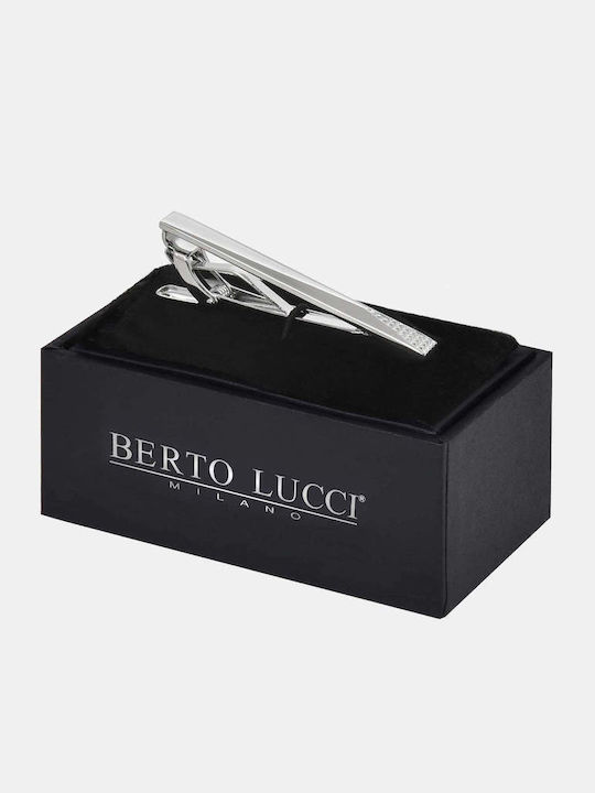 Berto Lucci Silver Tie Clip
