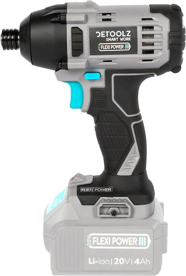 Detoolz DZ-FX1005-G01 Импулсен Винтоверт На Батерия Solo 20V