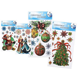 XMASfest Christmas Window Stickers 20x36 cm 12 Pieces XMASfest Christmas Window Stickers 20x36 cm 12 Pieces