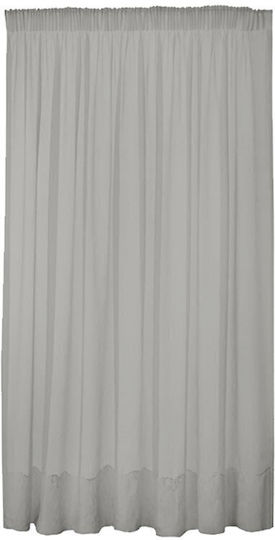 Sunshine Κουρτίνα με Τρέσα Grey 280x300εκ. Sunshine Κουρτίνα με Τρέσα Grey 280x300εκ.