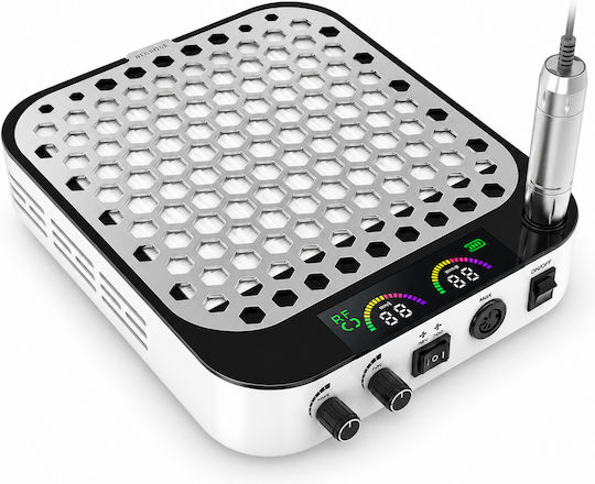 Battery-Powered Nail Drill White