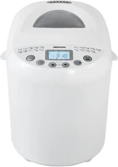 Medion Αρτοπαρασκευαστής 550W Χωρητικότητας με Προγράμματα
